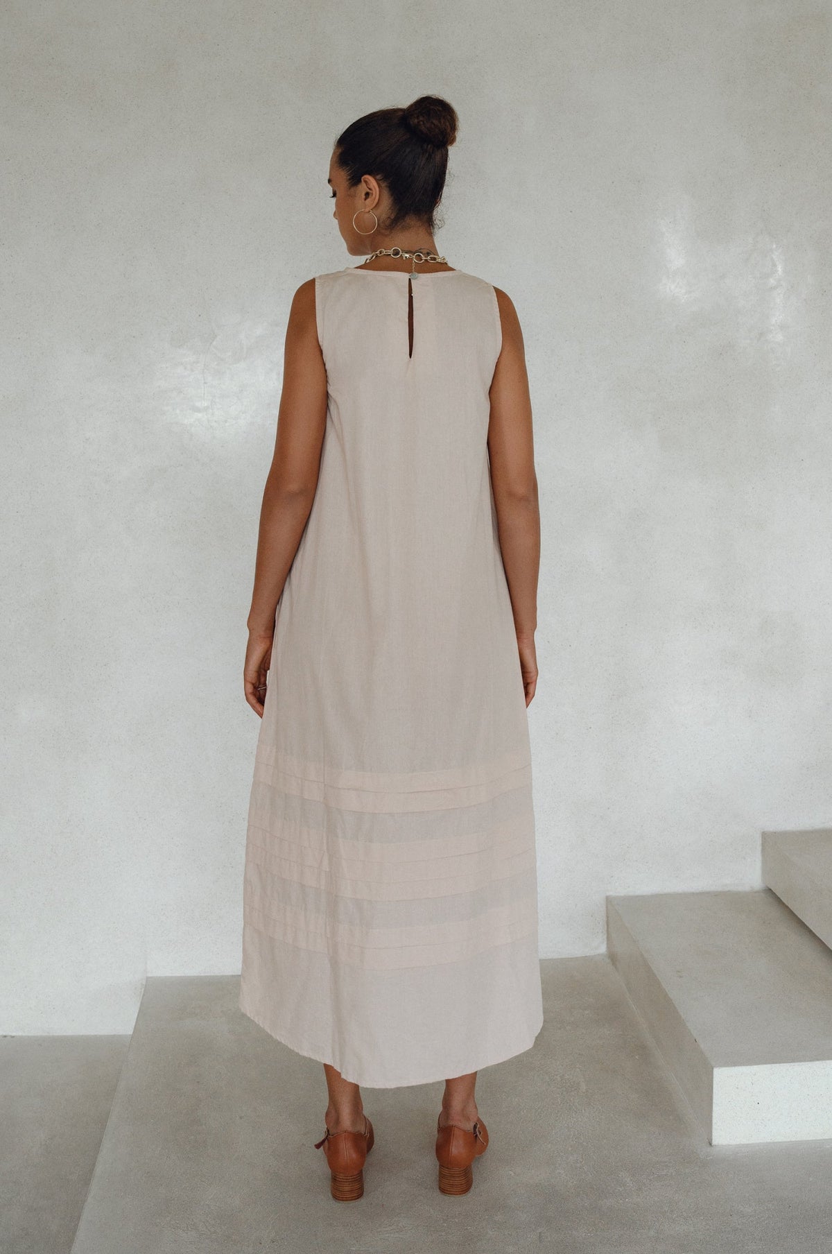 Beloved Cara Slip on Cotton Maxi Dress (Sale)