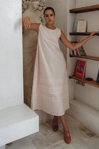 Beloved Cara Slip on Cotton Maxi Dress (Sale)