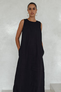 Beloved Cara Slip on Cotton Maxi Dress (Sale)