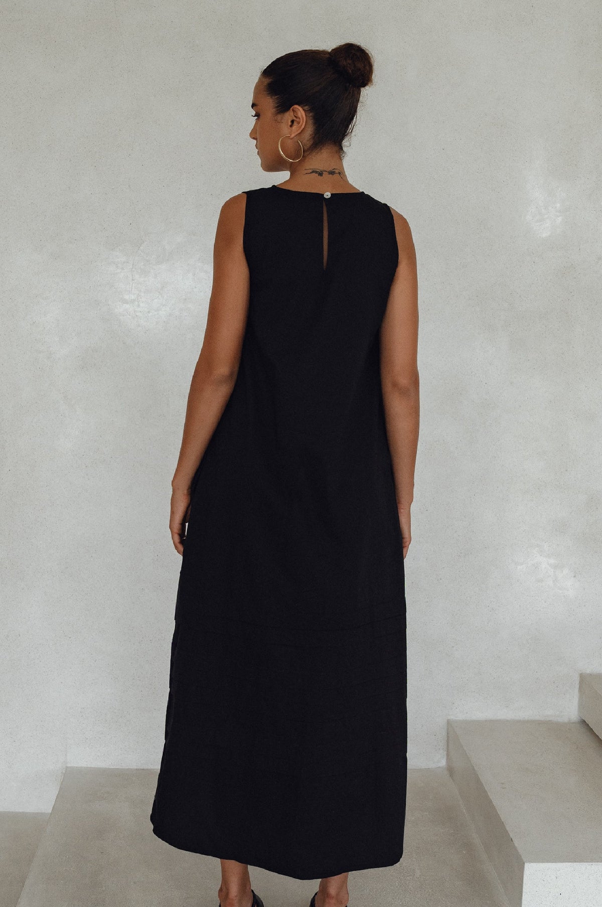 Beloved Cara Slip on Cotton Maxi Dress (Sale)