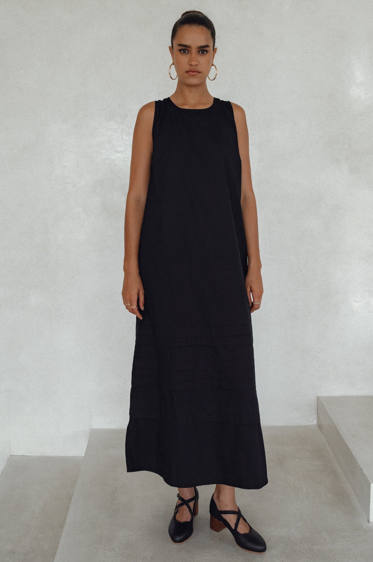 Beloved Cara Slip on Cotton Maxi Dress (Sale)