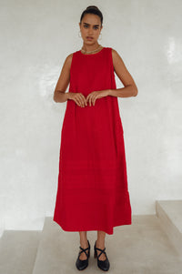 Beloved Cara Slip on Cotton Maxi Dress (Sale)