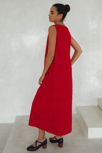 Beloved Cara Slip on Cotton Maxi Dress (Sale)