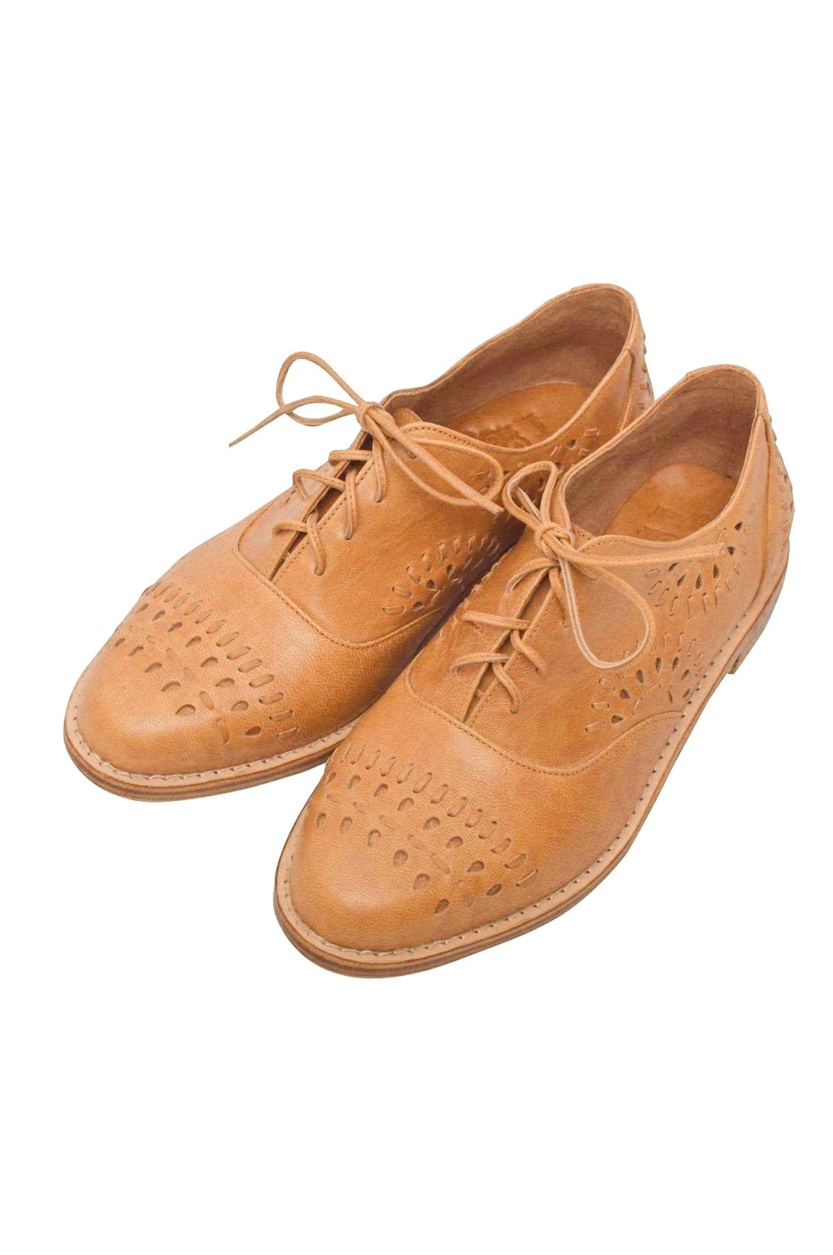 Heartbreak Leather Oxfords (Sz. 5, 7, 8.5, 10)