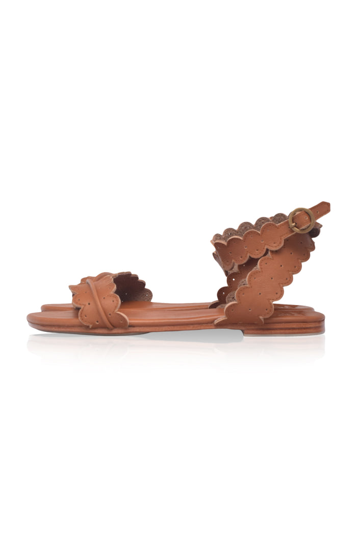 Nirvana Wrap Leather Sandals (Sz. 7.5 & 8)