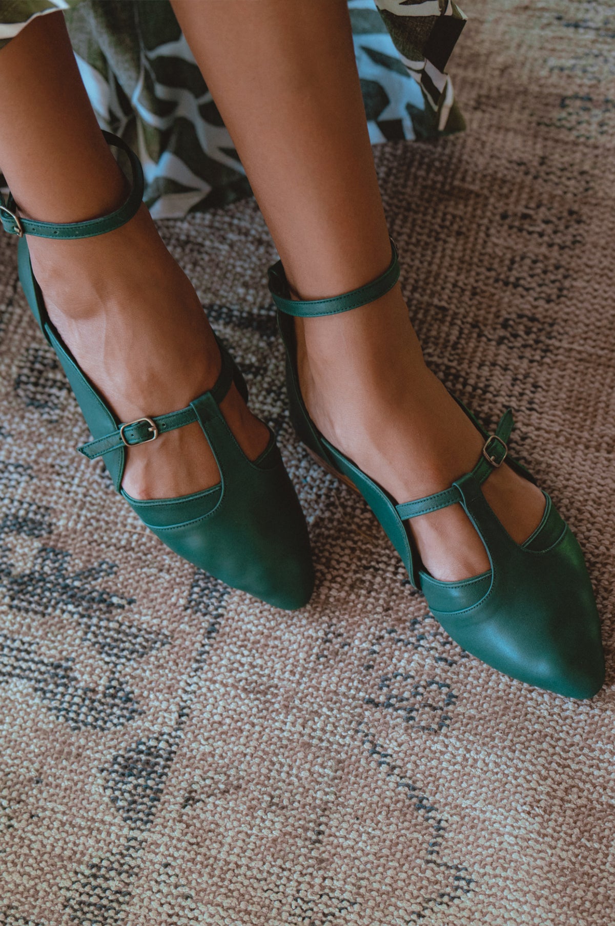 On The Go Leather Ballet Flats (Sz. 6.5, 8.5, 10.5 & 11)