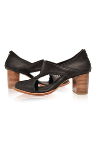 Rain Kiss Leather Booties (Sz. 6, 7, 8 & 8.5)