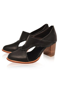 Rain Kiss Leather Booties (Sz. 6, 7, 8 & 8.5)