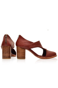 Rain Kiss Leather Booties (Sz. 6, 7, 8 & 8.5)