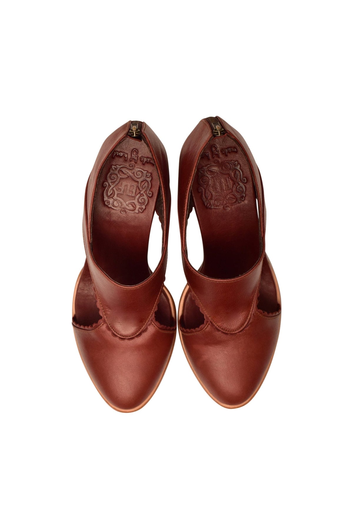Rain Kiss Leather Booties (Sz. 6, 7, 8 & 8.5)