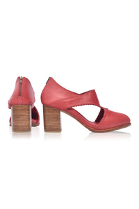Rain Kiss Leather Booties (Sz. 6, 7, 8 & 8.5)