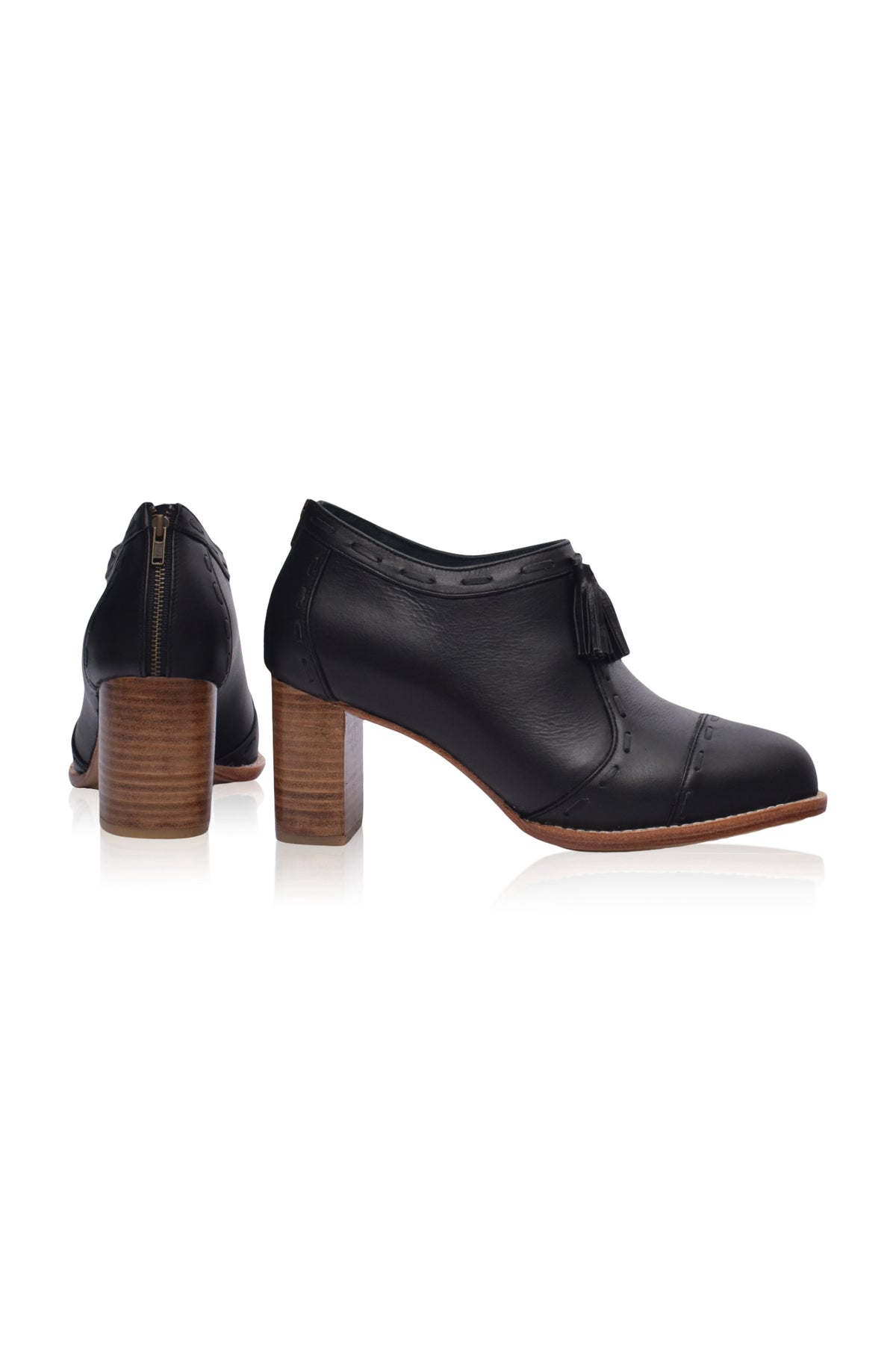 Sensational Leather Booties (Sz. 7 & 8)