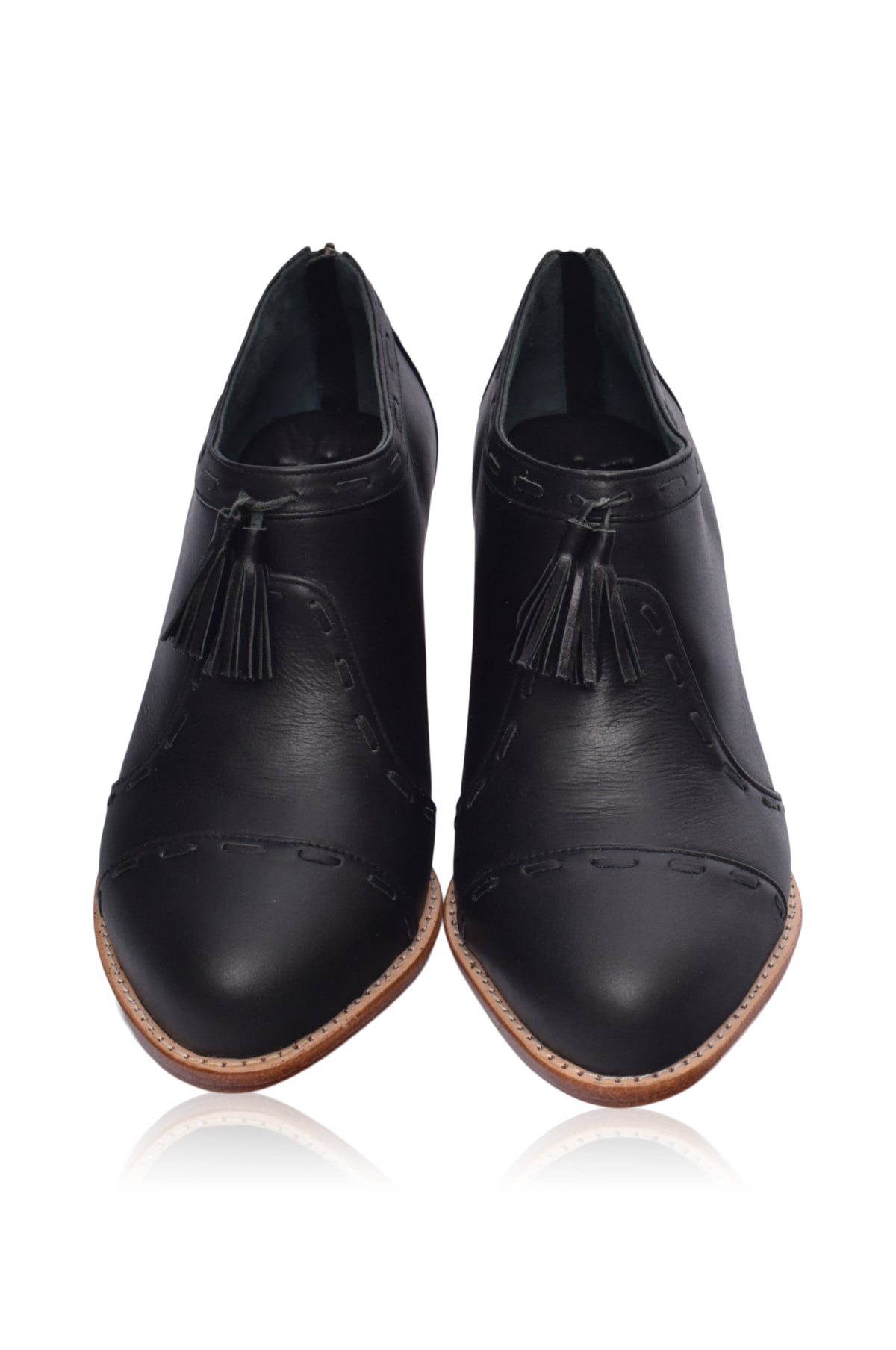 Sensational Leather Booties (Sz. 7 & 8)