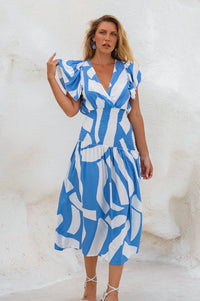 Sunshine Bohemian Midi Dress (Sale)