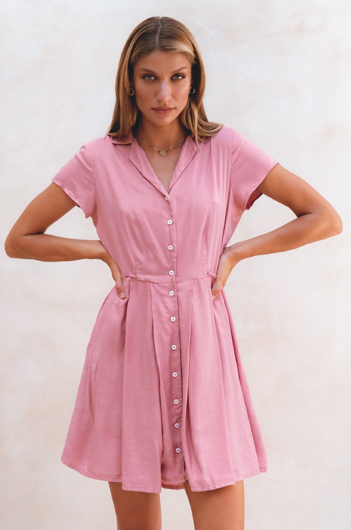 Agnes Shirt Dress (Sale)