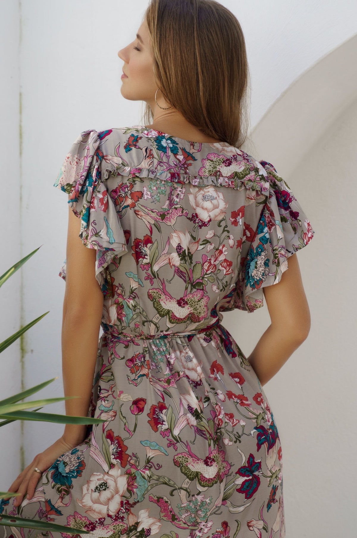 Carmen Wrap Maxi Dress (Sale)