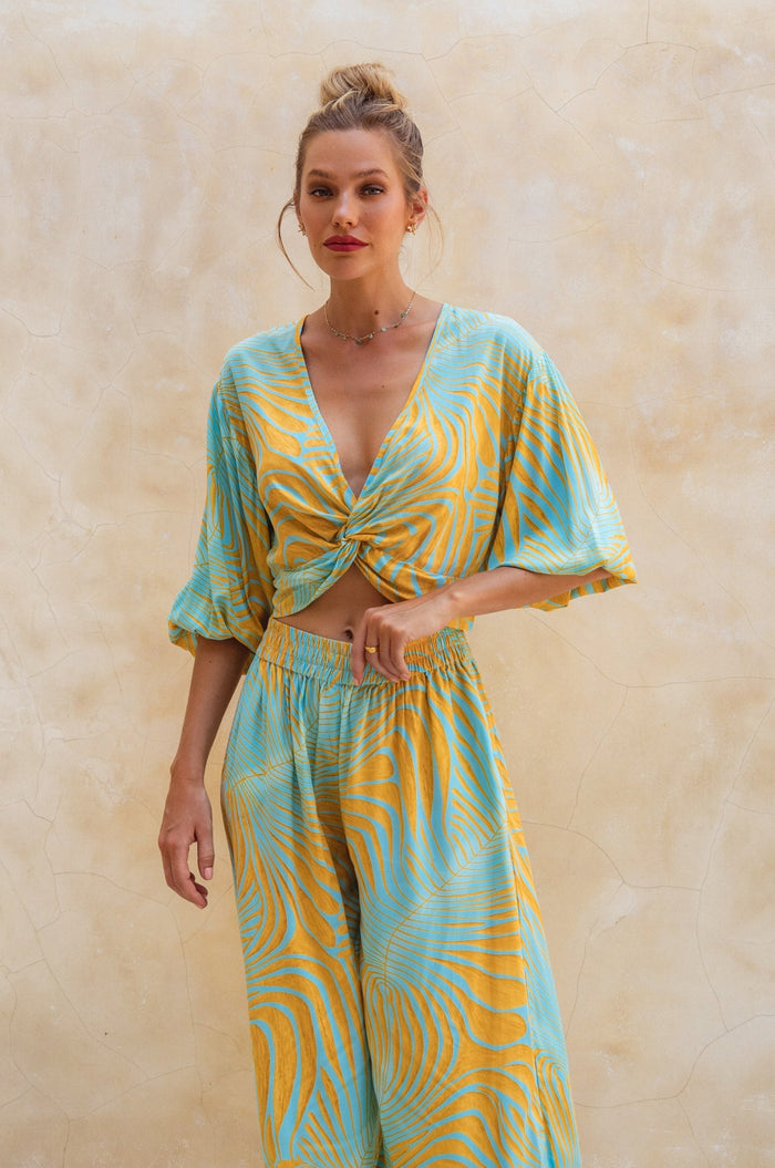 Fatima Cropped Summer Top (Sale)