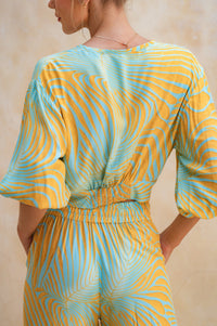 Fatima Cropped Summer Top (Sale)