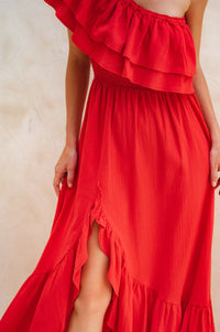 Guadalupe Ruffled Maxi Dress (Sale)