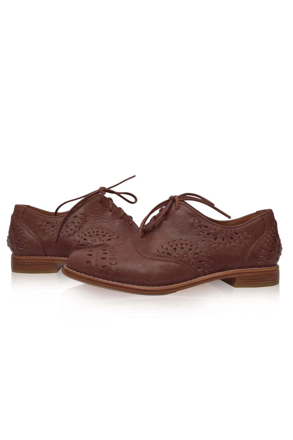 Heartbreak Leather Oxfords (Sz. 5, 7, 8.5, 10)
