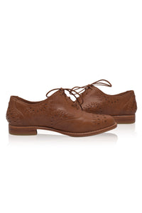 Heartbreak Leather Oxfords (Sz. 5, 7, 8.5, 10)