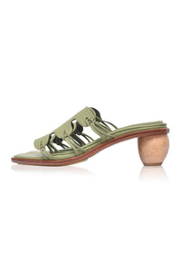 Ibiza Round Heel Mules (Sz. 6.5 & 11)
