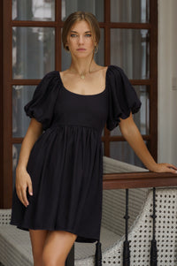 Strawberry Fields Puff Sleeve Mini (Sale)