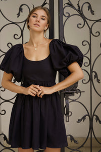 Strawberry Fields Puff Sleeve Mini (Sale)