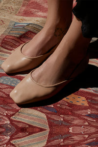 Amore Square Toe Ballet Flats (Sz. 7 & 10)