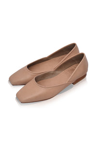 Amore Square Toe Ballet Flats (Sz. 7 & 10)