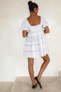 Andrea Babydoll Cotton Mini Dress (Sale)