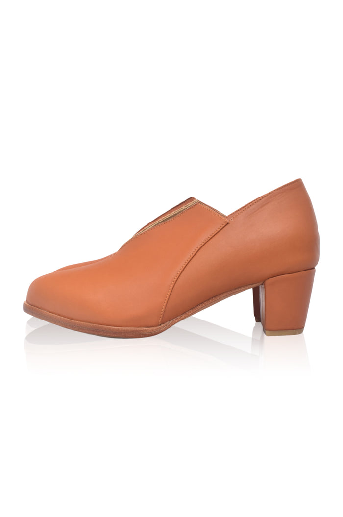 Ange Leather Booties — handmade by Bali ELF