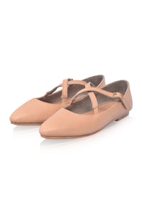 Bella Vita Criss Cross Pointy Toe Flats (Sz. 6.5)