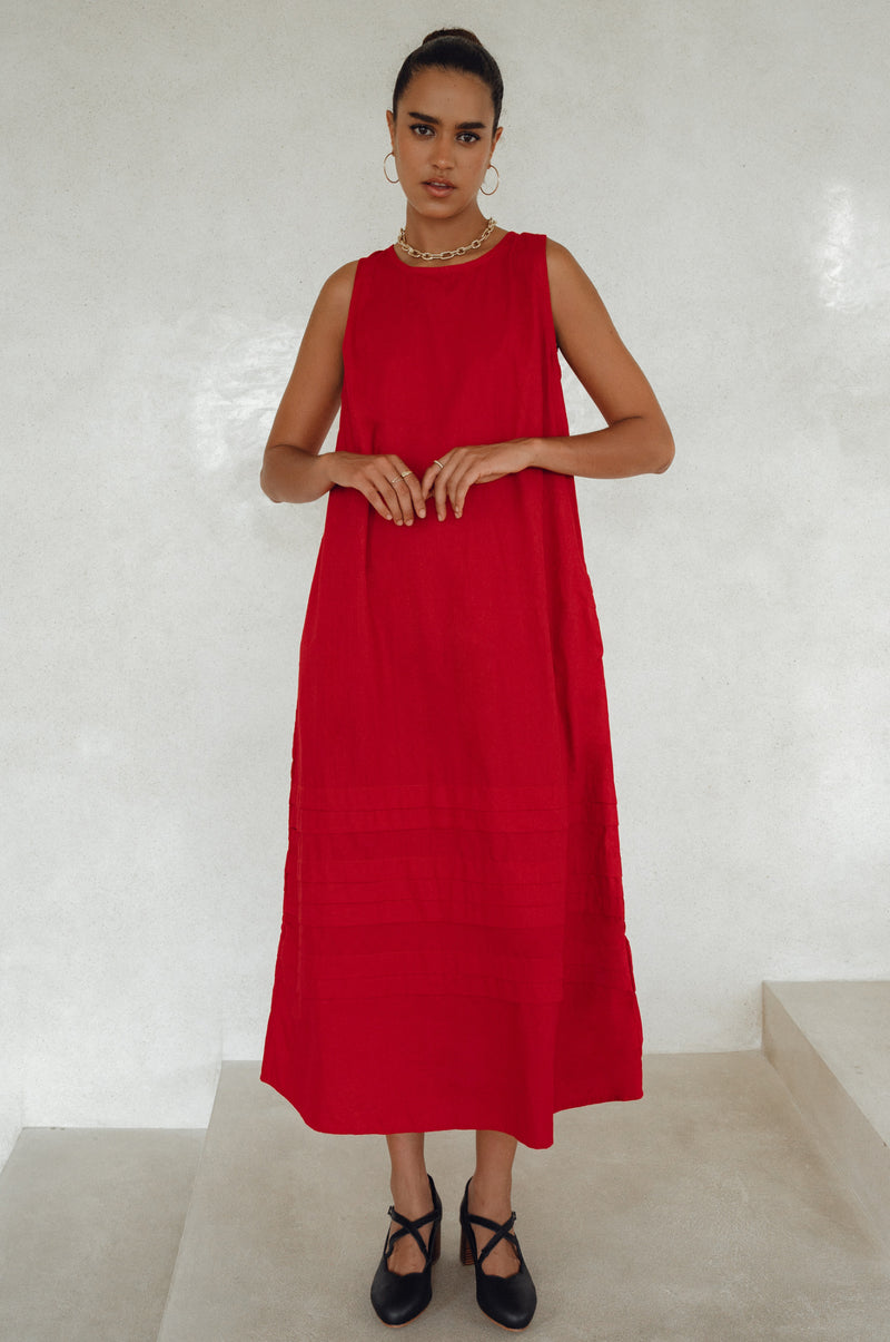 Beloved Cara Slip on Cotton Maxi Dress