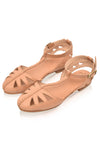 Bounty T-strap Leather Sandals (Sz. 5.5, 7 & 8)