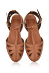 Bounty T-strap Leather Sandals (Sz. 5.5, 7 & 8)