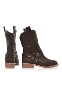 Cali Leather Boots (Sz. 5, 7.5 & 8.5)
