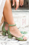 Candy M Round Heel Sandals (Sz. 5 & 6, 6.5, 9.5)