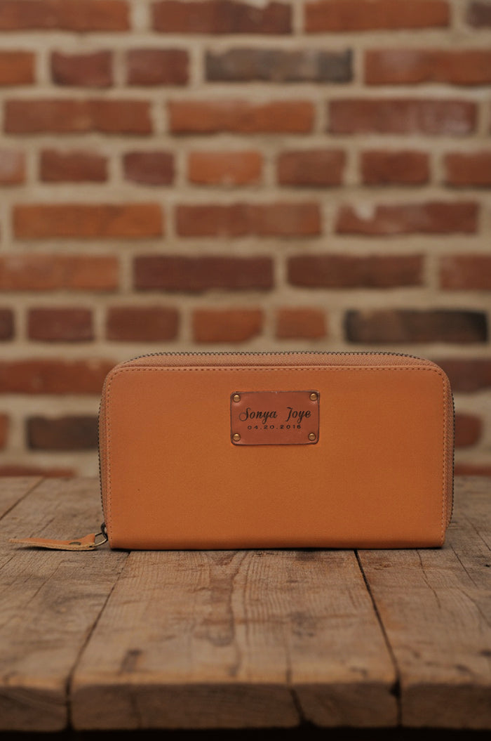 Canyon Personalized Leather Wallet