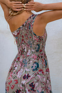 Cassandra One Shoulder Maxi Dress