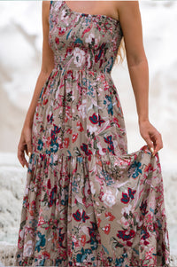 Cassandra One Shoulder Maxi Dress