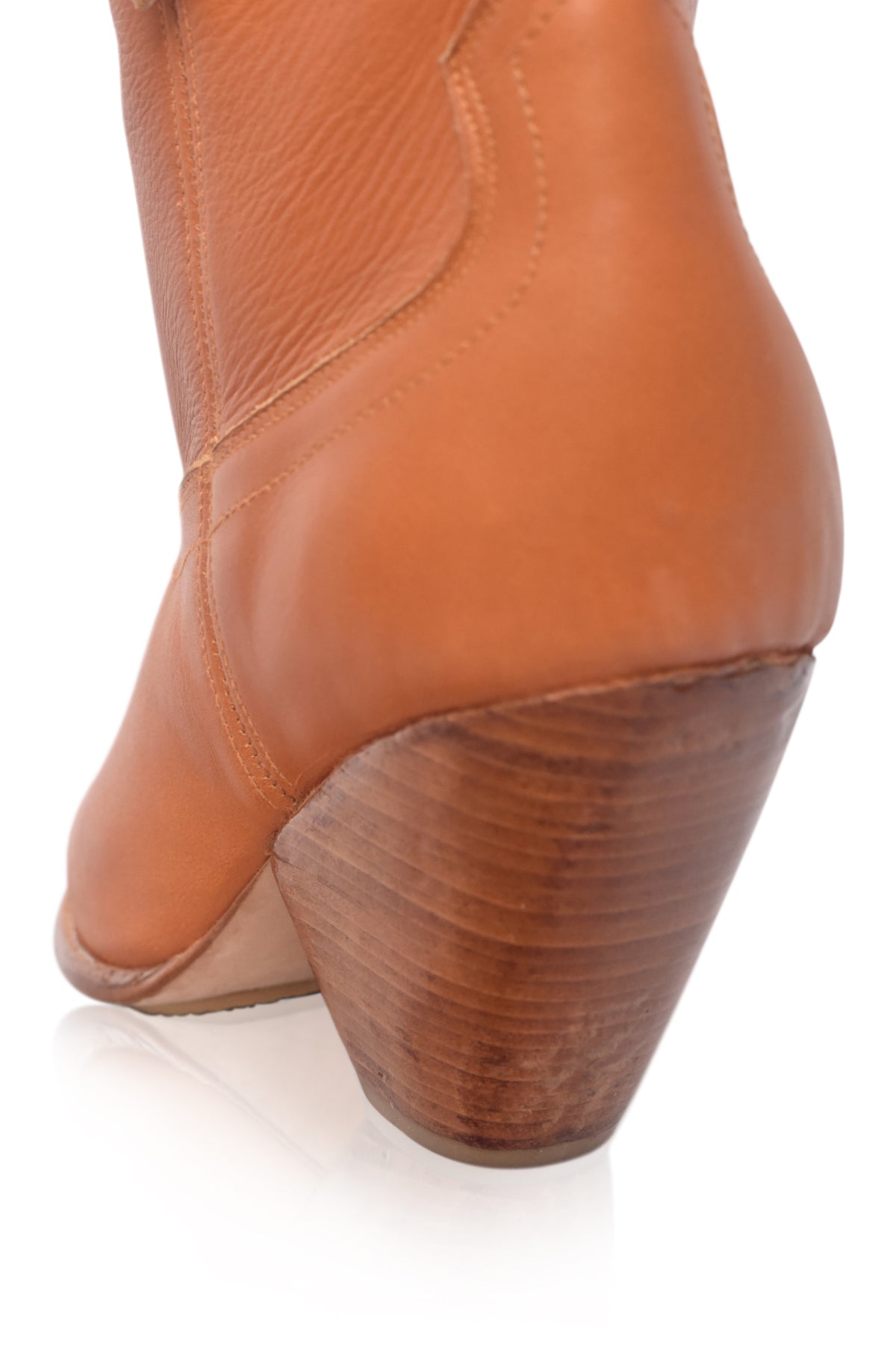 Charro Cowboy Leather Boots (*Sz. 8.5)