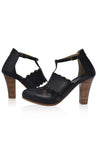 Incognito Leather Heels (Sz. 5, 6.5 & 10)