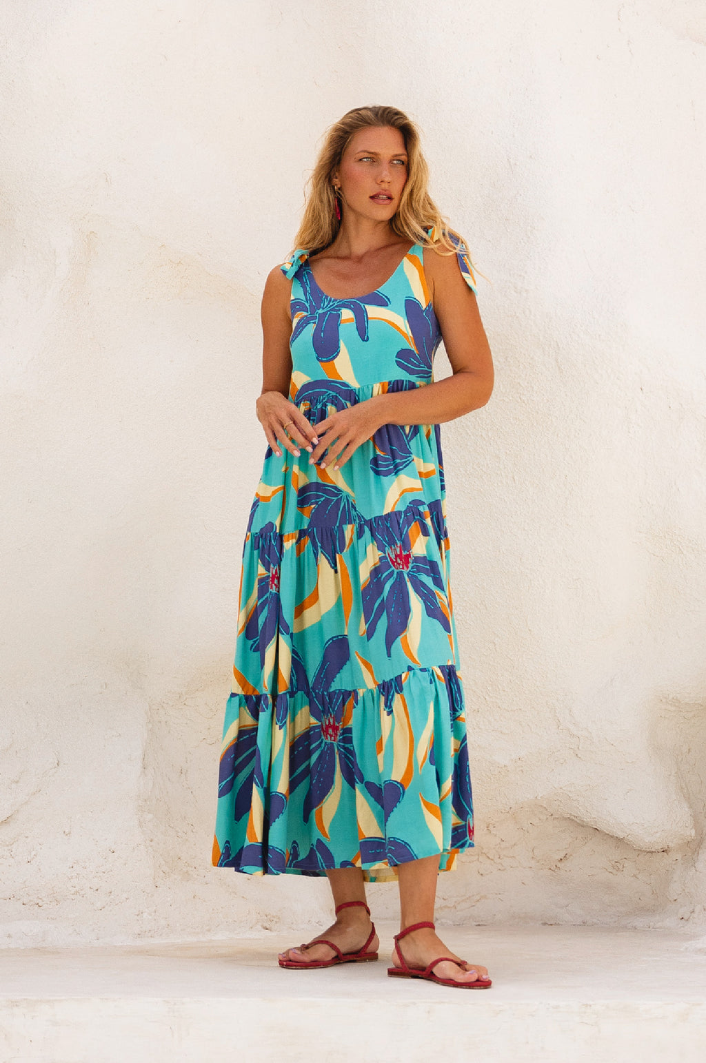 Fiesta Summer Maxi Dress