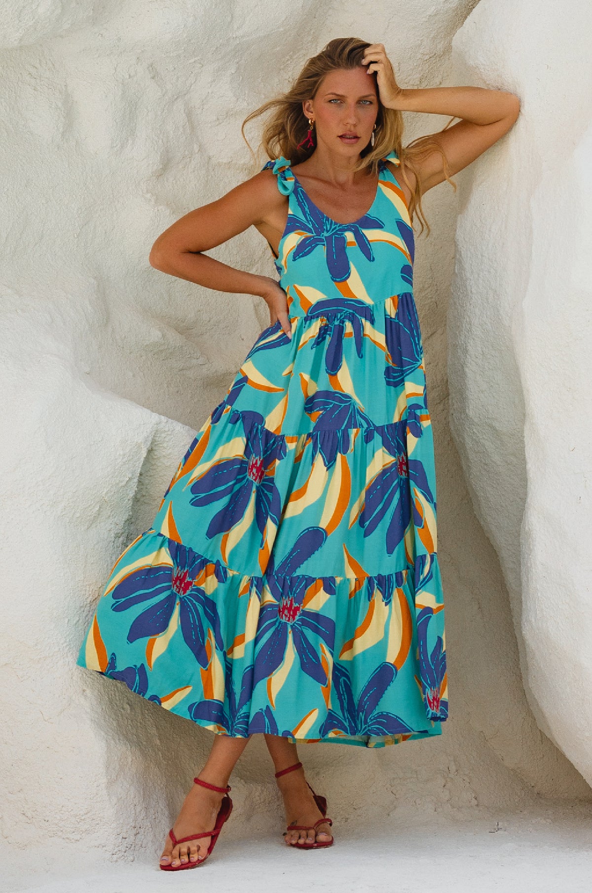 Fiesta Summer Maxi Dress