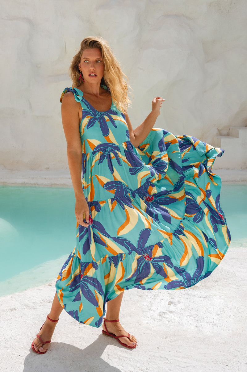 Fiesta Summer Maxi Dress