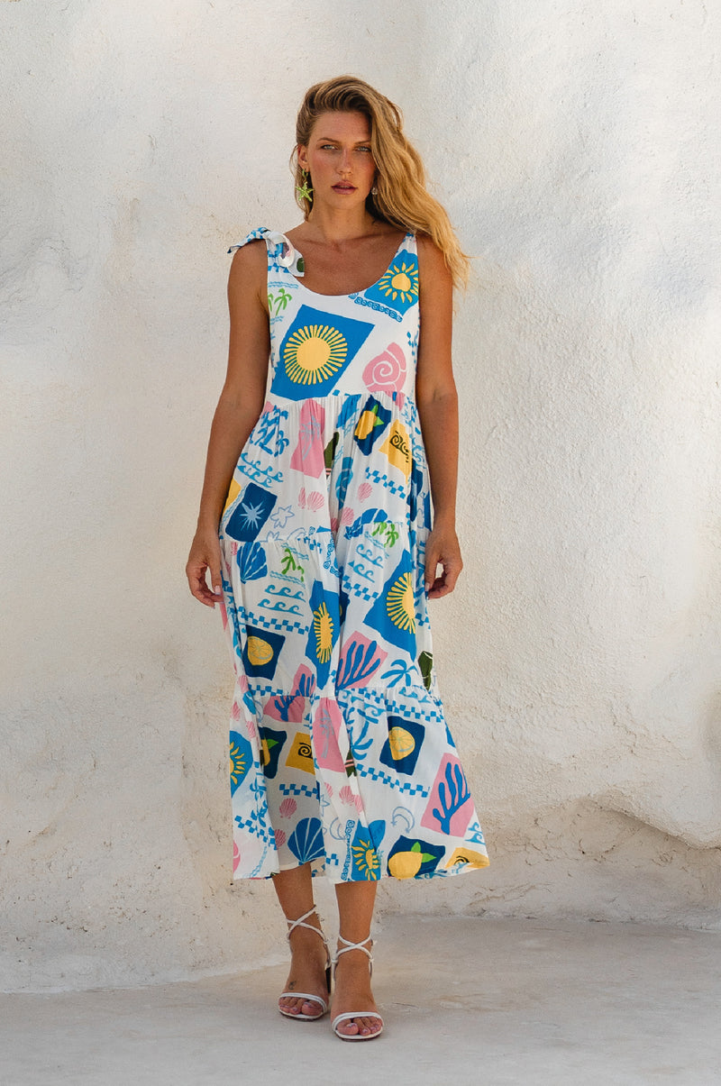 Fiesta Summer Maxi Dress