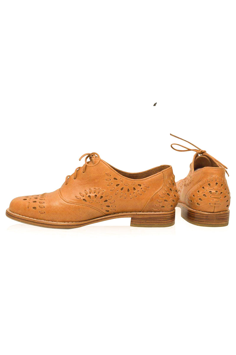 Heartbreak Leather Oxfords (Sz. 5)