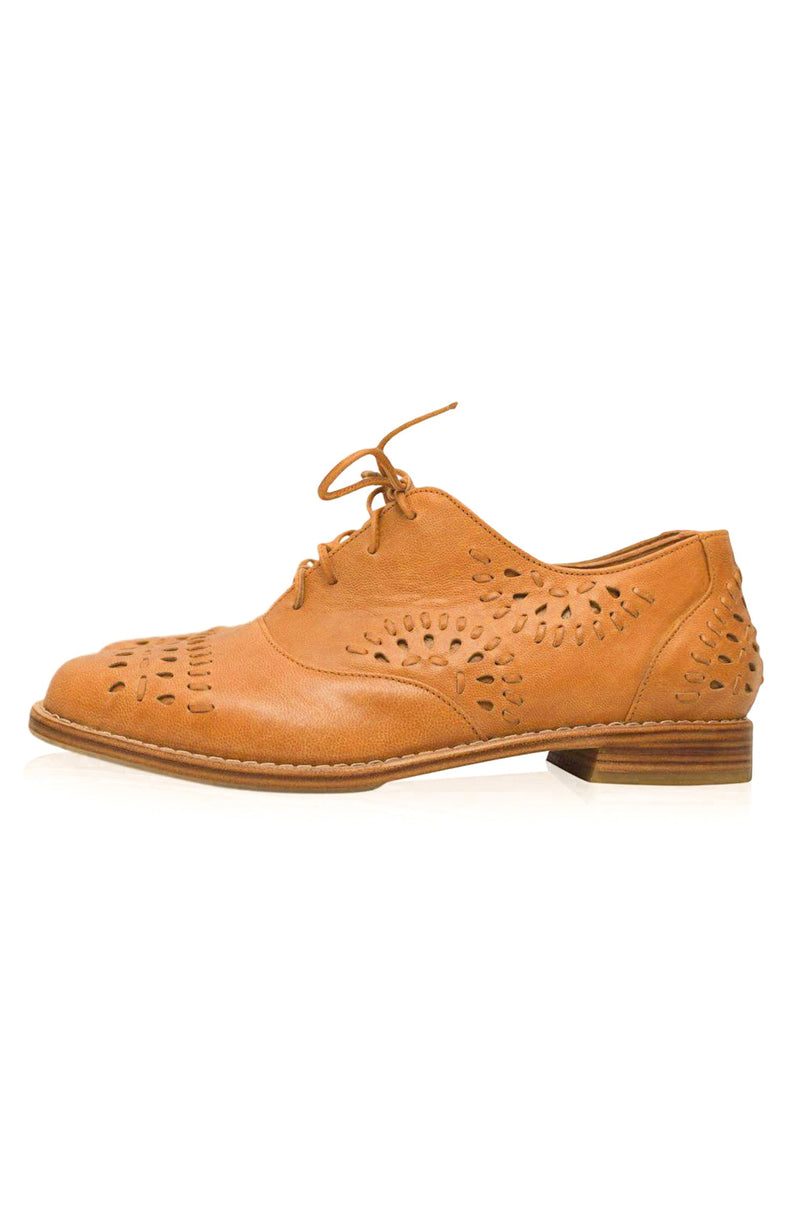 Heartbreak Leather Oxfords (Sz. 5)