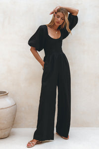 Heaven Bay Linen Jumpsuit